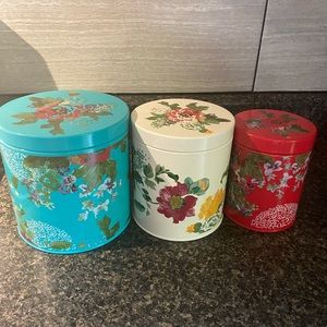 Pioneer Woman Food Canisters